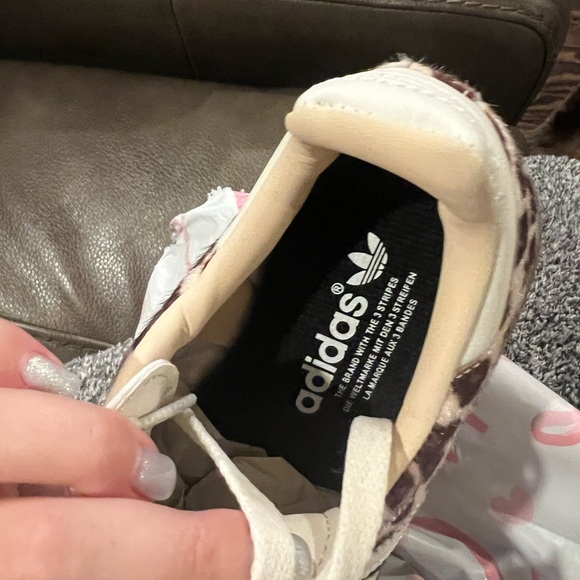 adidas Leopard Print Women's Sneakers - Picture 4 of 5